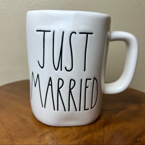 Rae Dunn Other - Rae Dunn “JUST MARRIED” Mug NWT